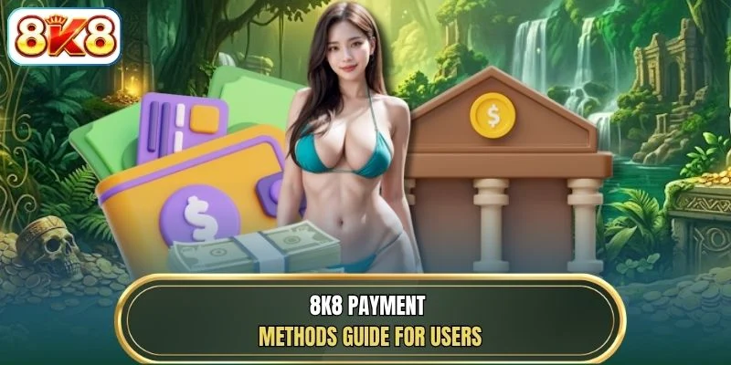 8K8 Payment Methods guide for users