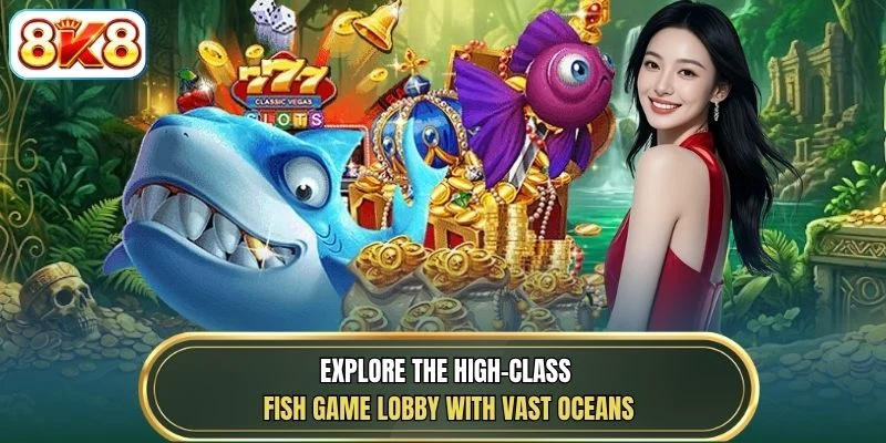 Explore the high-class fish game lobby with vast oceans