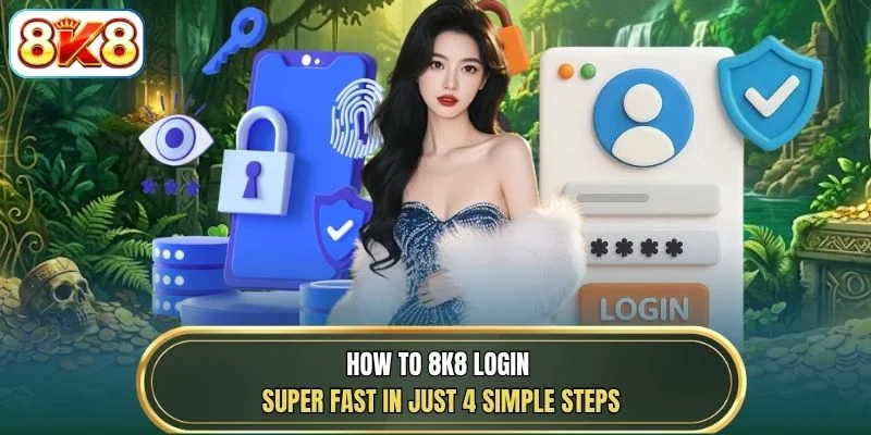 How to 8K8 login super fast in just 4 simple steps