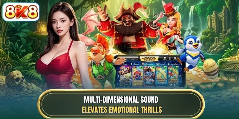 Multi-dimensional sound elevates emotional thrills