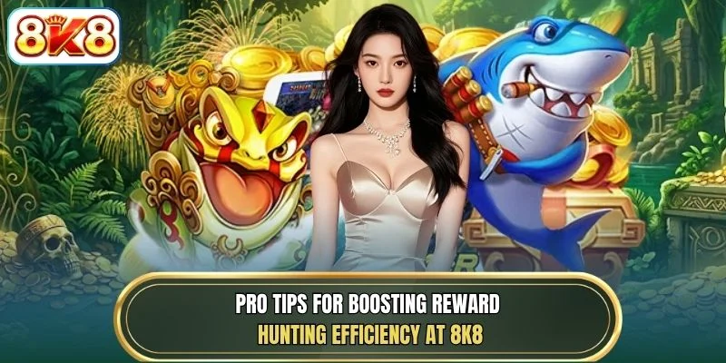 Pro tips for boosting reward hunting efficiency at 8K8