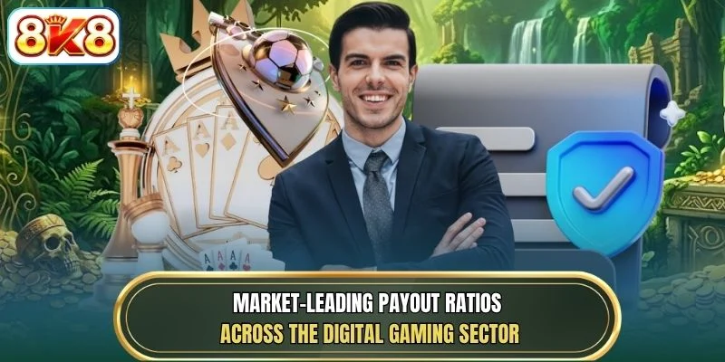 Market-leading payout ratios across the digital gaming sector